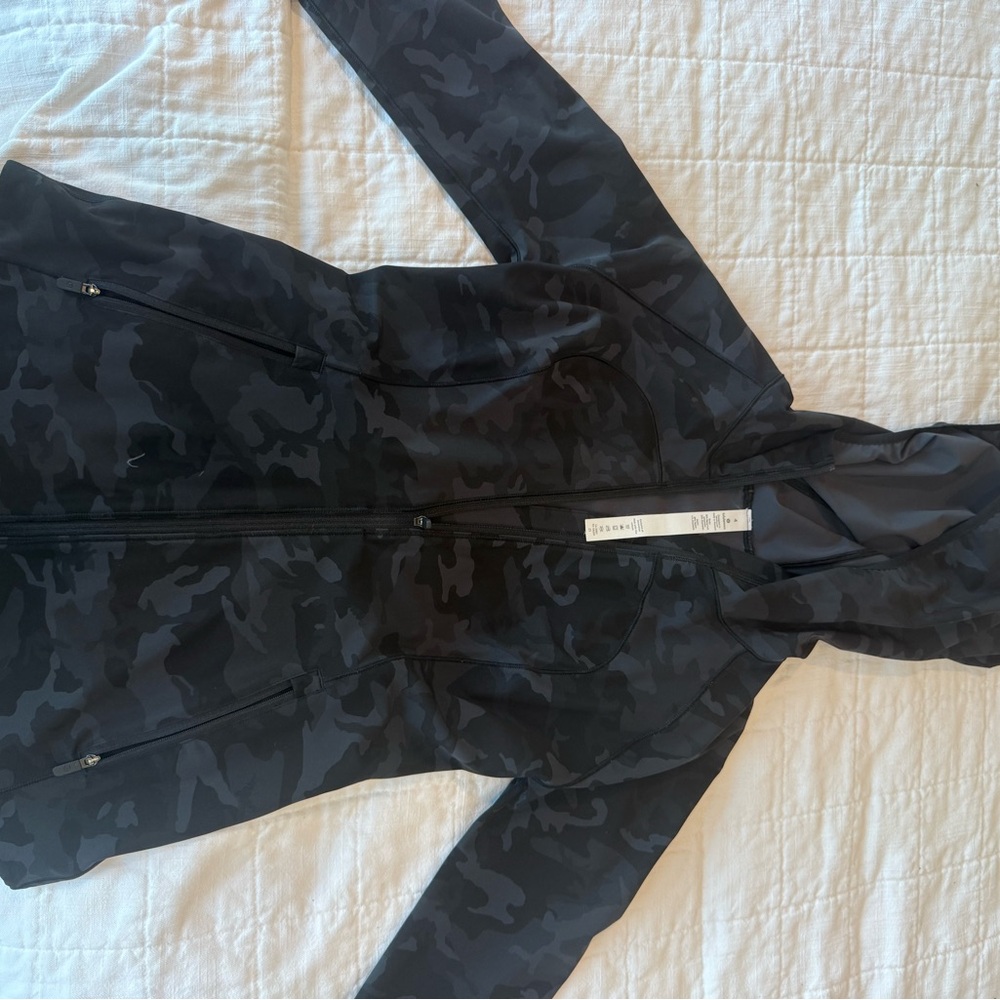 lululemon athletica Black Camo Utility Jacket
